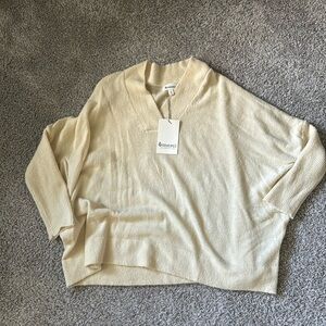 &MERCI - cream sweater NWT
